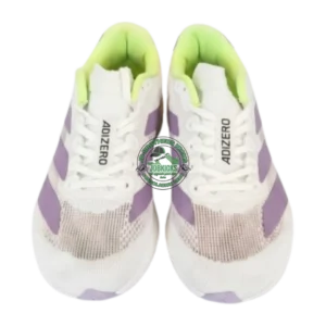 Adizero EVO SL Shoes(white purple) - Front