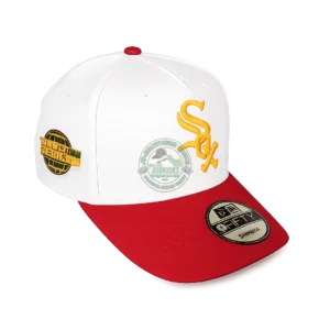 Chicago White Sox 9FIFTY Snapback Cap – White/Red Edition